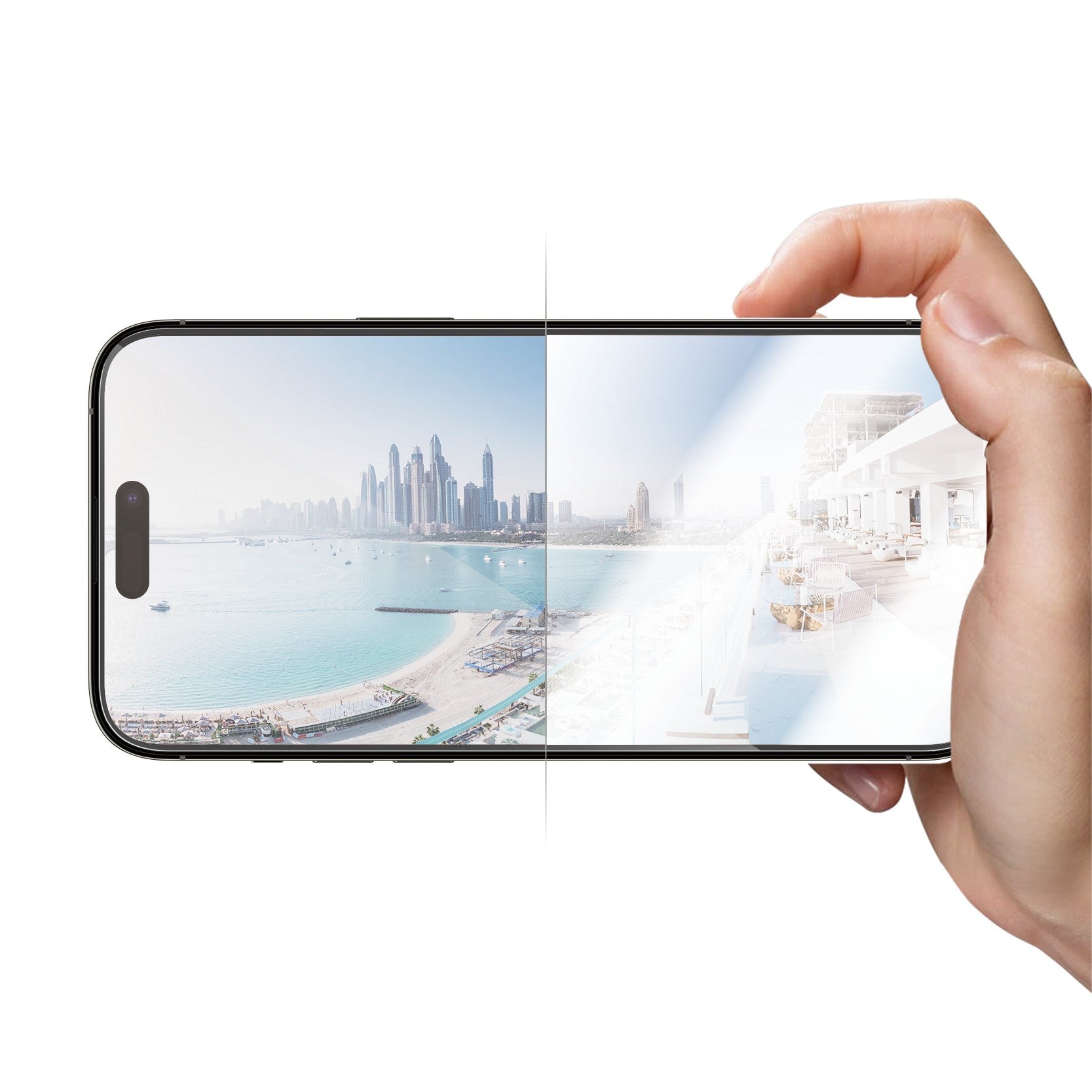 PanzerGlass®Anti-Reflective Displayschutz iPhone 14 Pro Max | Ultra-Wide Fit m. EasyAligner